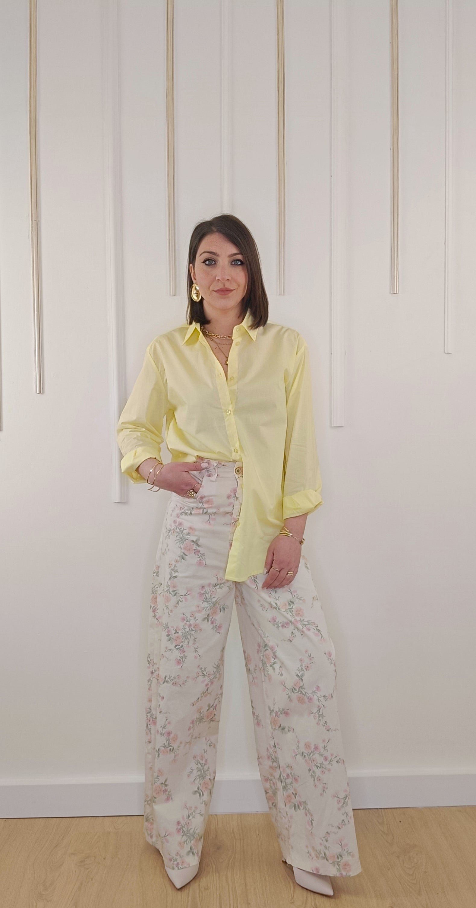 CAMICIA LUMINA GIALLA
