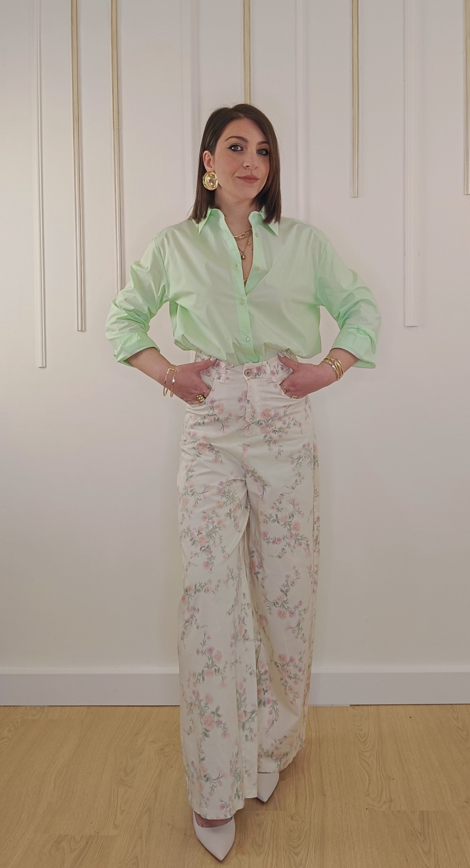 CAMICIA LUMINA VERDE