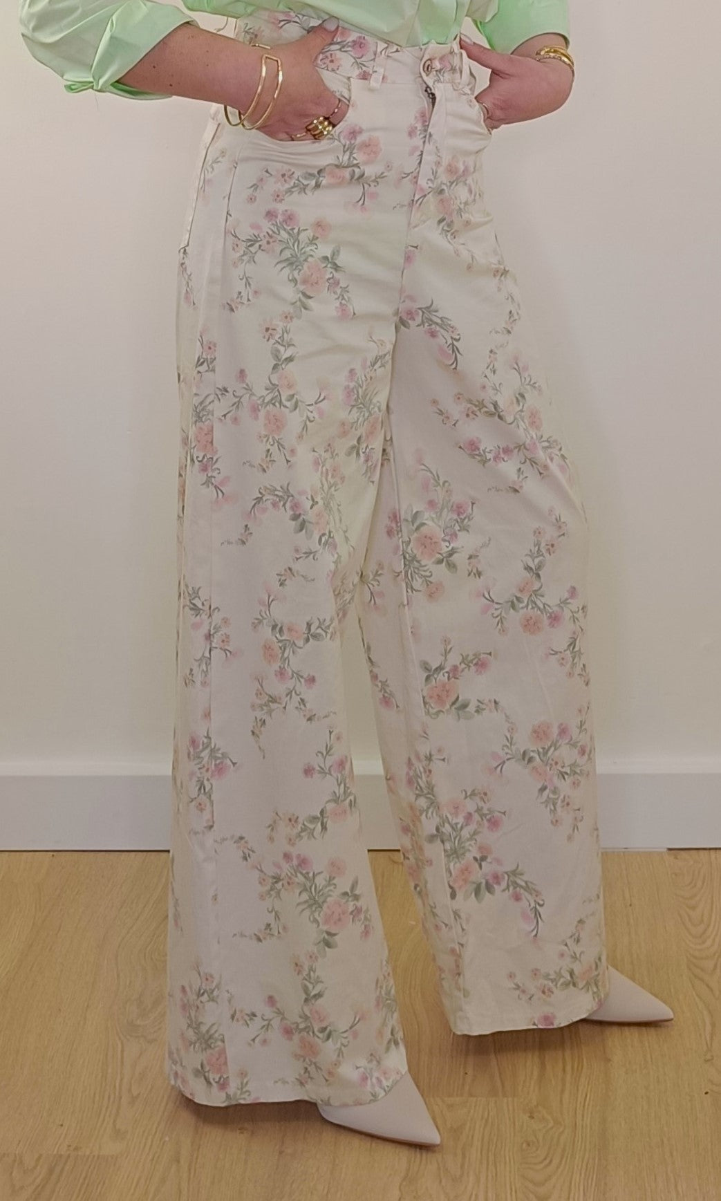 PANTALONE FIORELLINI