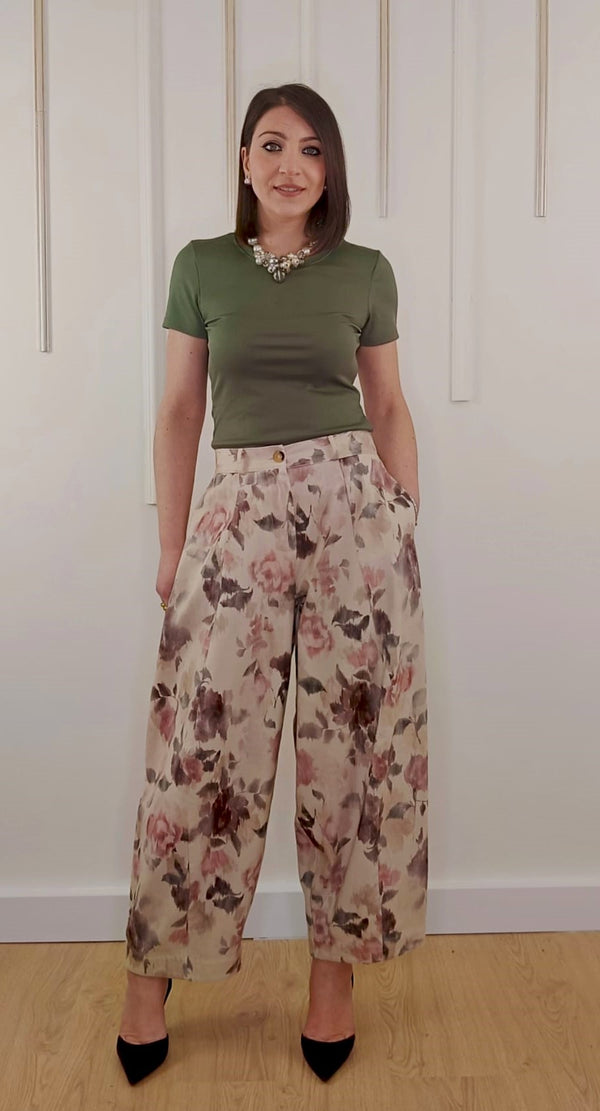 PANTALONE FLOWERS