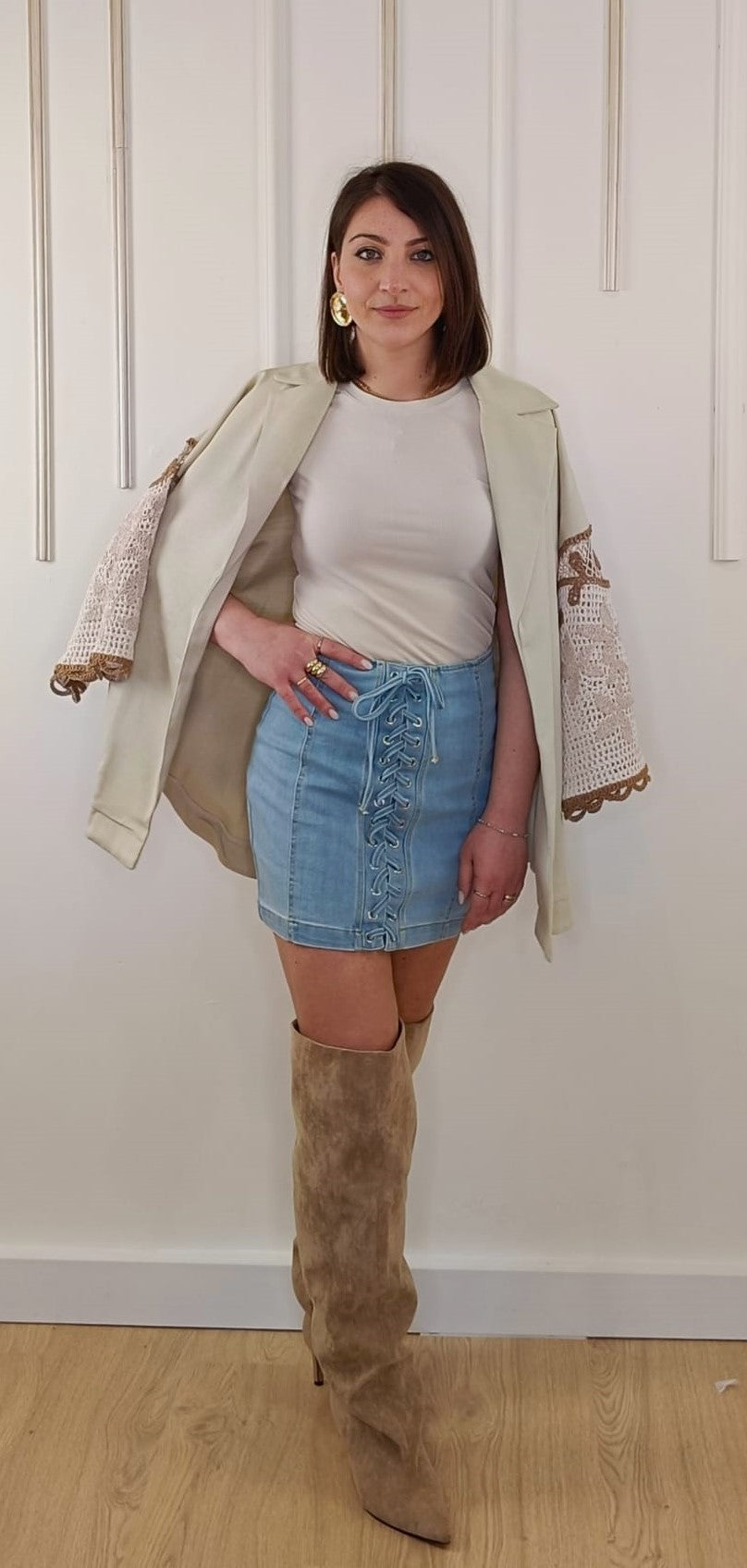 GONNA JEANS INTRECCIO