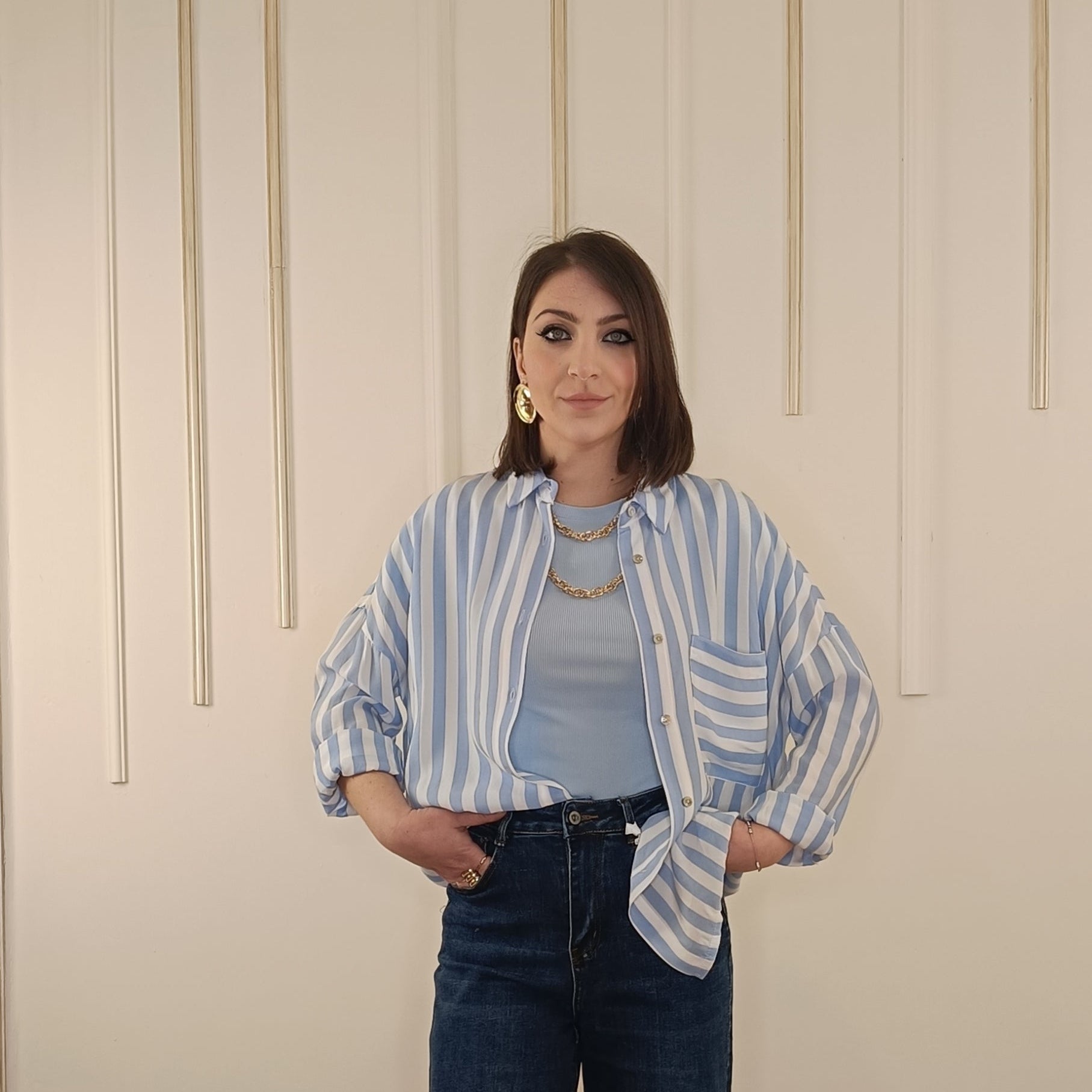 CAMICIA RIGHE