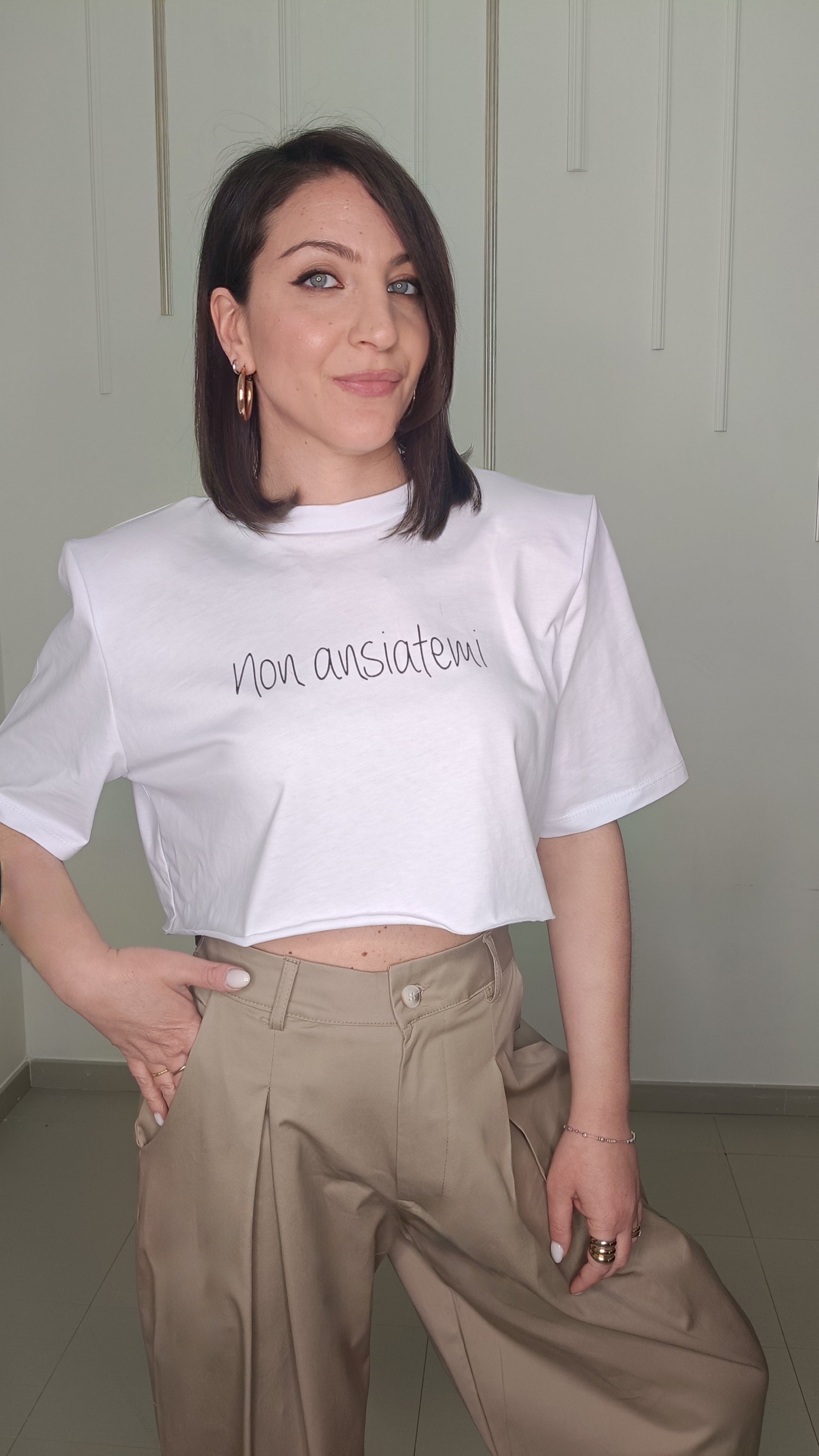 T-SHIRT ICONA "NON ANSIATEMI"