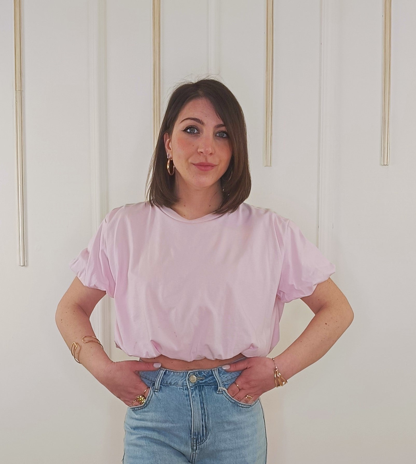 MAGLIETTA CROP LUMINA