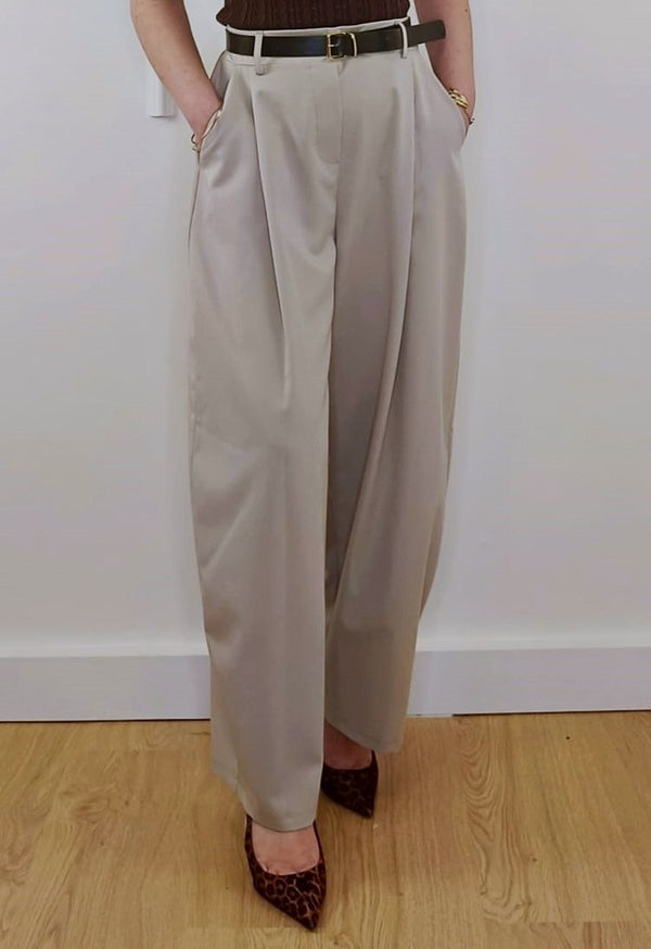 PANTALONE BALLOON BEIGE CHIARO