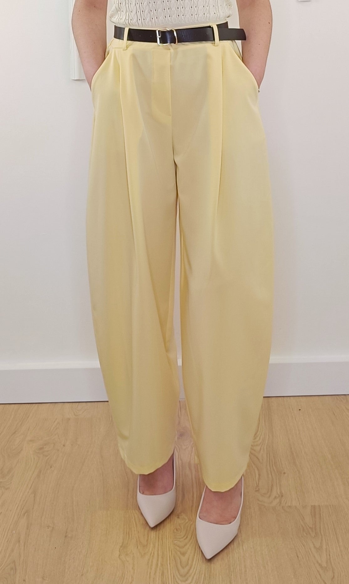 PANTALONE BALLOON GIALLO